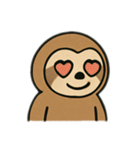 色んな表情するナマケモノ（個別スタンプ：16）