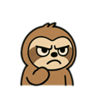 色んな表情するナマケモノ（個別スタンプ：23）