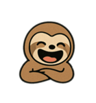 色んな表情するナマケモノ（個別スタンプ：25）