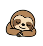 色んな表情するナマケモノ（個別スタンプ：32）