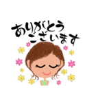 元気印姉さん（個別スタンプ：4）