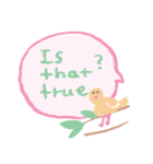 言葉スタンプ(英語)（個別スタンプ：18）