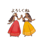 大人でおしゃれなフラスタンプ（個別スタンプ：6）