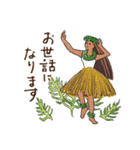 大人でおしゃれなフラスタンプ（個別スタンプ：14）