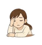 ヒョンヒ、ソウルの日々（個別スタンプ：24）