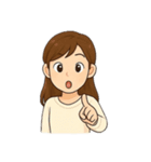 ヒョンヒ、ソウルの日々（個別スタンプ：26）
