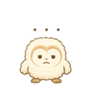 メンフクロウ（ヒナ）（個別スタンプ：12）