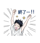 男子学生の日常スタンプ（個別スタンプ：27）