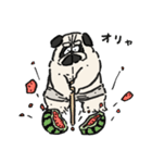 夏のゴリパグ（個別スタンプ：1）