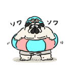 夏のゴリパグ（個別スタンプ：17）