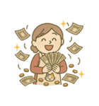 お金にまつわる主婦のぼやき（個別スタンプ：28）