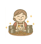 お金にまつわる主婦のぼやき（個別スタンプ：29）
