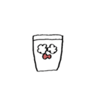 牛乳田のスタンプ▼（個別スタンプ：18）