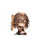 スタイリッシュにキメるガールズ！（個別スタンプ：2）