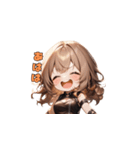 スタイリッシュにキメるガールズ！（個別スタンプ：6）