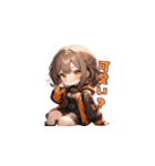 スタイリッシュにキメるガールズ！（個別スタンプ：16）