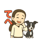 イタグレ、ナルとミチのご挨拶（個別スタンプ：14）