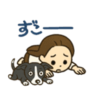 イタグレ、ナルとミチのご挨拶（個別スタンプ：21）