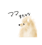 ポメのぽんちゃんのハルハル(お留守番)（個別スタンプ：8）