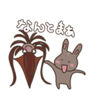 うさピットSUMMER イカす！（個別スタンプ：13）