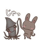 うさピットSUMMER イカす！（個別スタンプ：33）