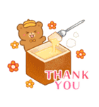 クマたちとレトロな喫茶室（個別スタンプ：7）