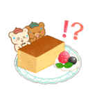 クマたちとレトロな喫茶室（個別スタンプ：19）