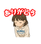 毎日つかえる！男の子と女の子のスタンプ（個別スタンプ：7）