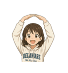 毎日つかえる！男の子と女の子のスタンプ（個別スタンプ：33）