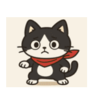 にゃんにゃん忍者しゅつどう（個別スタンプ：1）