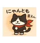 にゃんにゃん忍者しゅつどう（個別スタンプ：7）