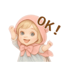 プチポペット 毎日使える♪赤ずきんちゃん（個別スタンプ：3）