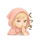 プチポペット 毎日使える♪赤ずきんちゃん（個別スタンプ：8）