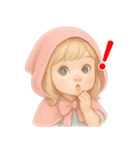 プチポペット 毎日使える♪赤ずきんちゃん（個別スタンプ：12）