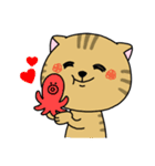 いろんな色の可愛い猫ちゃん（個別スタンプ：27）