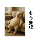 アルパカさんの吹き出しスタンプ（個別スタンプ：38）
