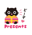 黒ねこのニャンタ_こころ模様（個別スタンプ：27）