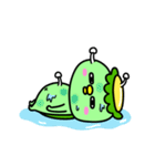 かっぱの雨やどり（個別スタンプ：23）