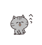 サバトラのカラフル敬語（個別スタンプ：32）