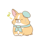 忠犬もちしば ゆる敬語スタンプ（個別スタンプ：22）