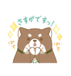 忠犬もちしば ゆる敬語スタンプ（個別スタンプ：27）