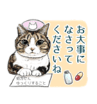 敬語編 猫にまみれたがりのスタンプ（個別スタンプ：15）