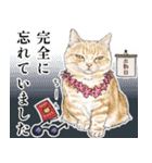 敬語編 猫にまみれたがりのスタンプ（個別スタンプ：21）