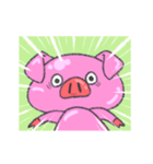 ぷるんとちょきんぶたさん ちょっと敬語（個別スタンプ：9）