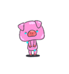 ぷるんとちょきんぶたさん ちょっと敬語（個別スタンプ：16）