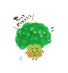 トマトになりたいペンギンと愉快な野菜たち（個別スタンプ：2）