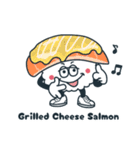 三つ星！お寿司モンスターズの日常！（個別スタンプ：5）