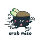 三つ星！お寿司モンスターズの日常！（個別スタンプ：36）