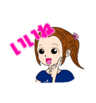 キックベースボール(T ver.)（個別スタンプ：5）