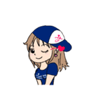 キックベースボール(T ver.)（個別スタンプ：7）